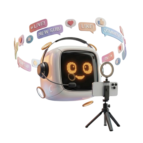 Landia community manager mascot