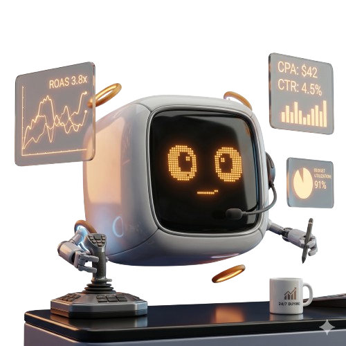Landia media buyer mascot